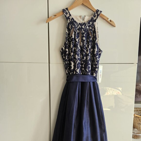 New lovely Eliza J  Tulle it-and-flare Cocktail Evening Dress - Picture 2 of 15